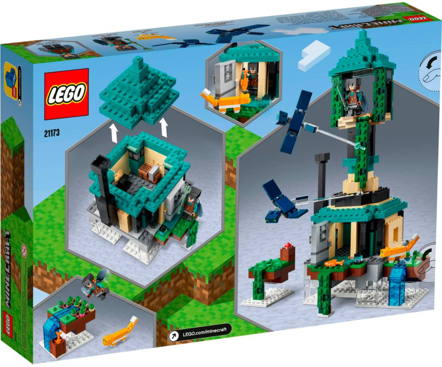 Alt View 13. LEGO - Minecraft The Sky Tower 21173.