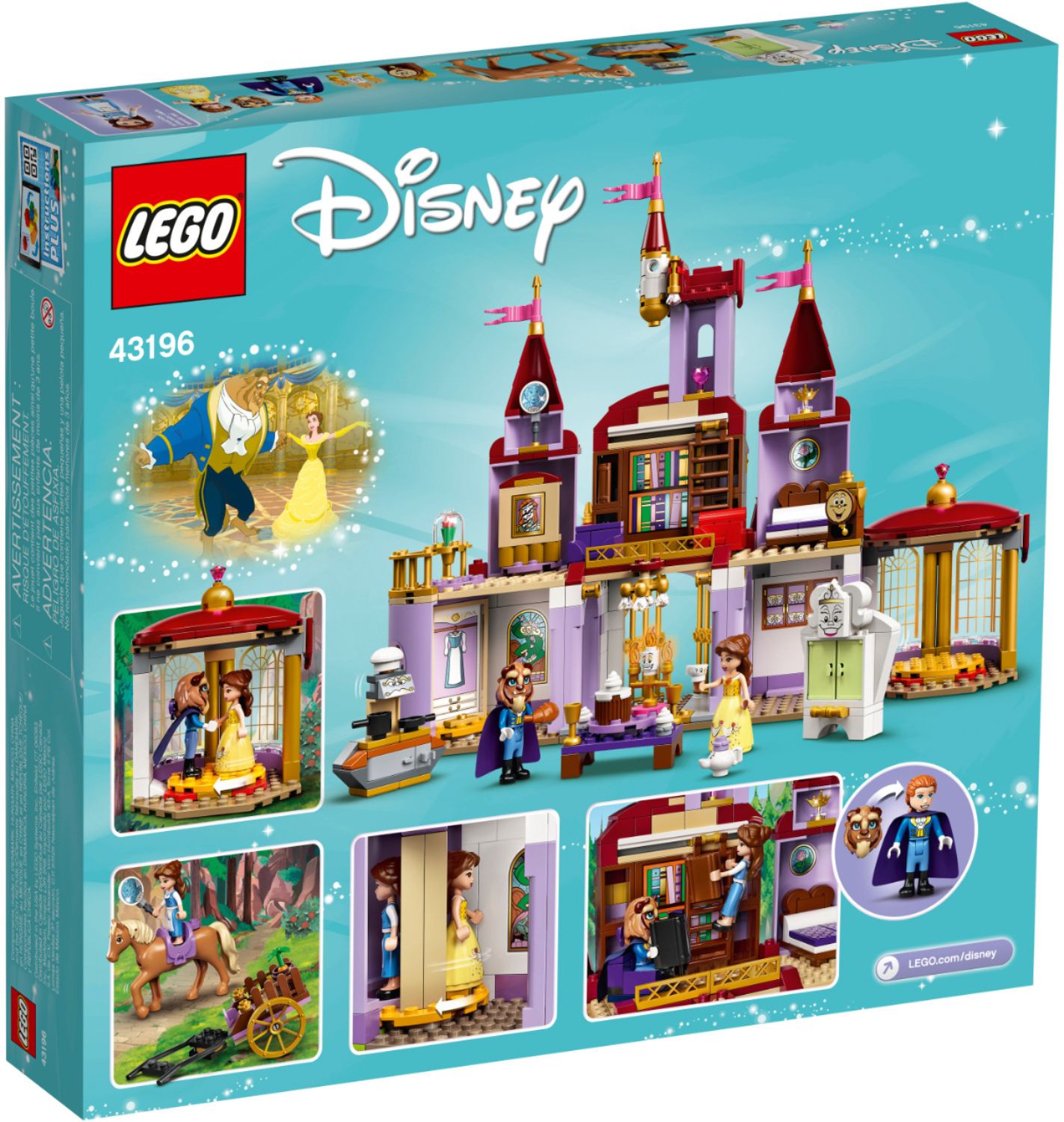 Minifigs-Disney Princess-dp126-Bête LEGO ® 43196 