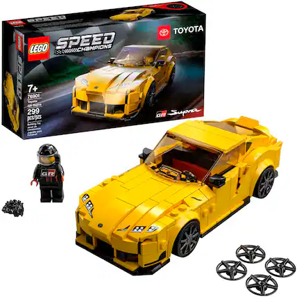 Front. LEGO - Speed Champions Toyota GR Supra 76901.