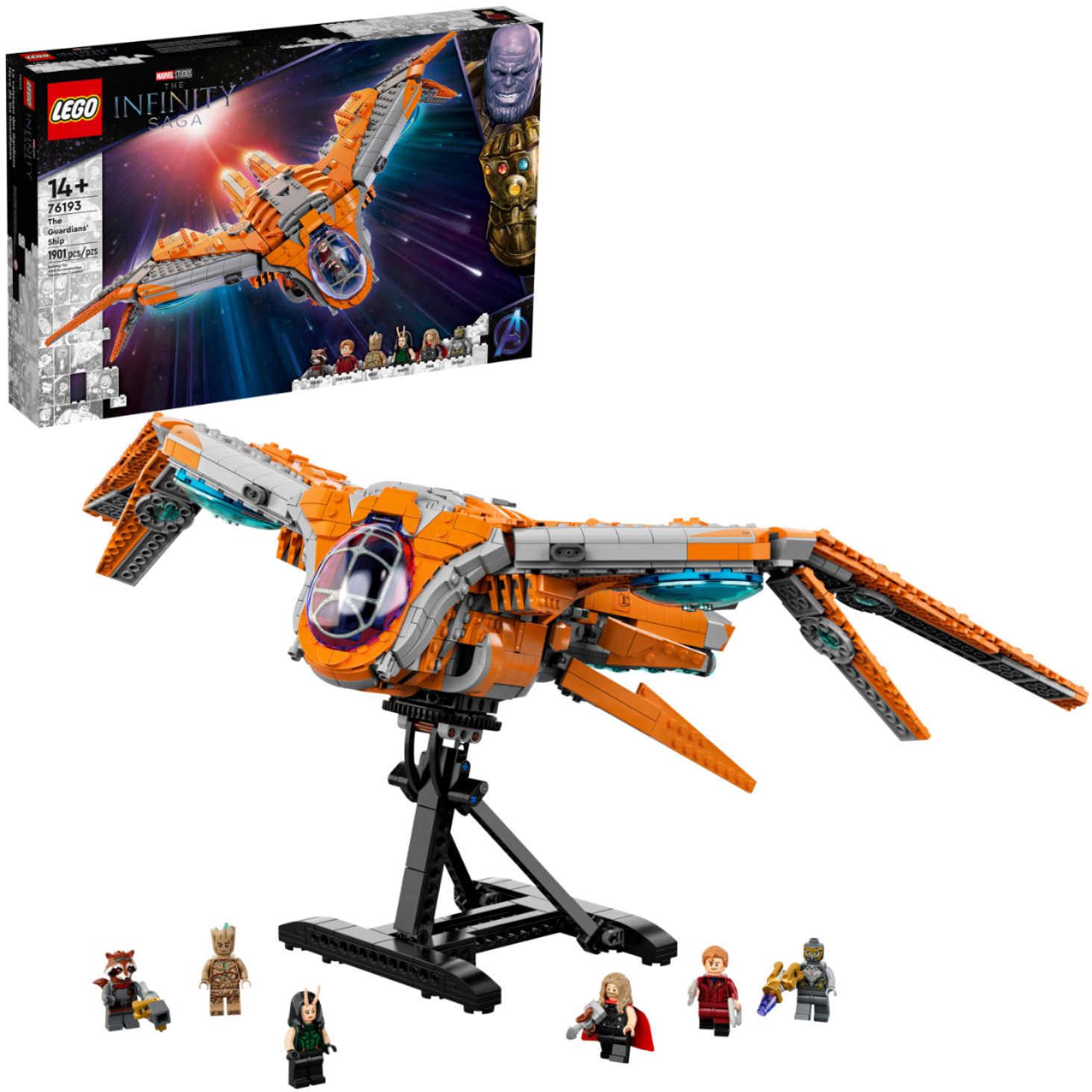 LEGO Super Heroes The Guardians Ship 76193 6332684 - Best Buy