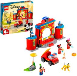 LEGO - Mickey and Friends Mickey & Friends Fire Truck & Station 10776 - Front_Zoom