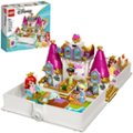 Front Zoom. LEGO  Disney Ariel, Belle, Cinderella and Tianas Storybook Adventures Building Kit.