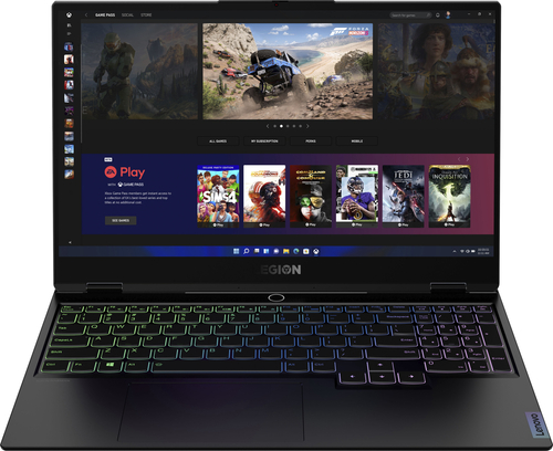 Lenovo - Legion Slim 7 15" Gaming Laptop - AMD Ryzen 7 5800H - 16GB Memory - 512GB SSD - Shadow Black