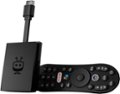 Front. TiVo - Stream 4K UHD Streaming Media Player with Google Assistance Voice Control Remote - Black.