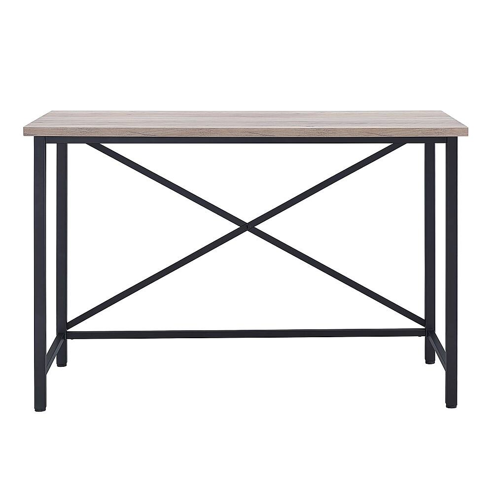 Front. Camden&Wells - Martina Desk - Black/Gray Oak.