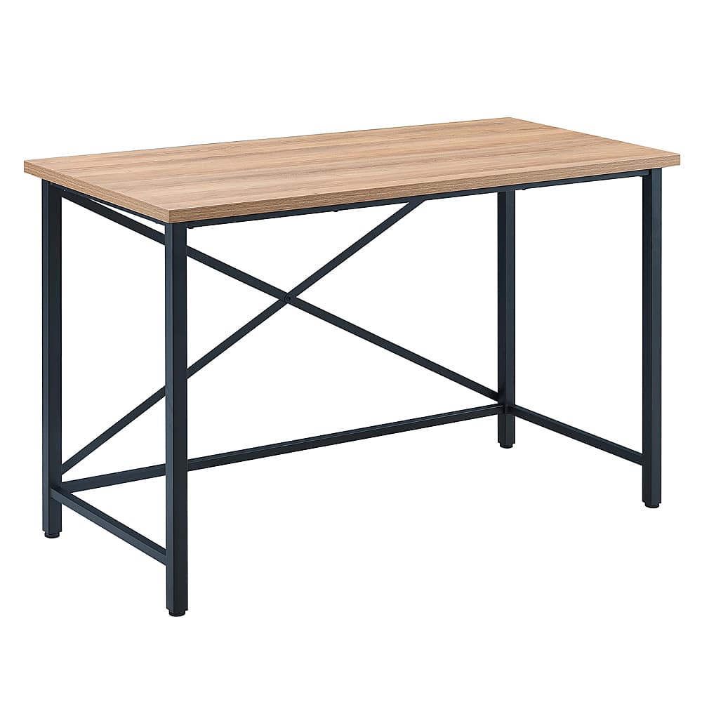 Angle View: Camden&Wells - Martina Desk - Black/Golden Oak