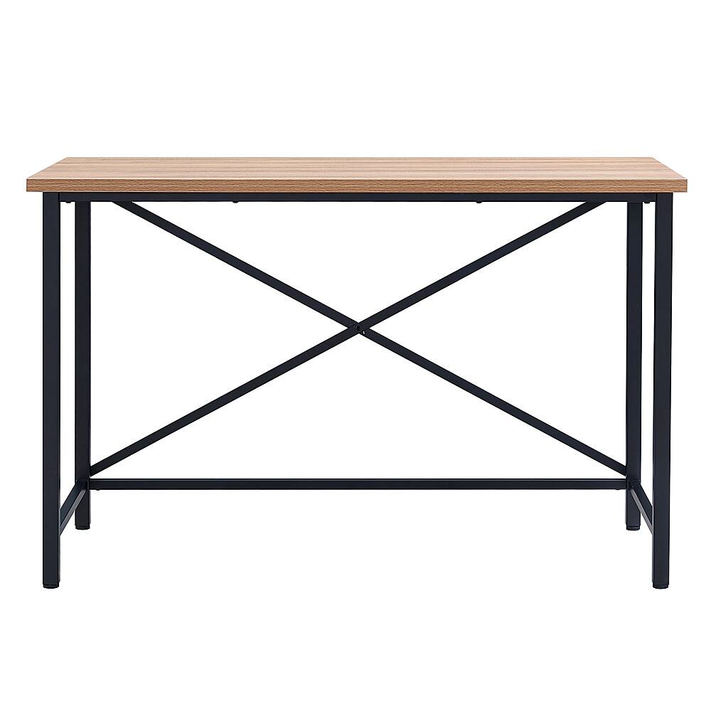 Front. Camden&Wells - Martina Desk - Black/Golden Oak.