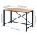 Alt View 13. Hudson&Canal - Martina Desk - Black/Golden Oak.