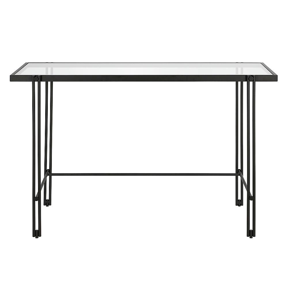 Front. Camden&Wells - Inex Desk - Blackened Bronze.