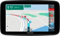 TomTom - GO Expert 6" GPS with Built-In Bluetooth, Map and Traffic Updates - Black - Front_Zoom