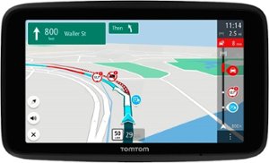 TomTom - GO Expert 7" GPS with Built-In Bluetooth, Map and Traffic Updates - Black - Front_Zoom