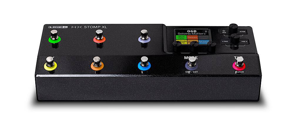 Left. Line 6 - HX Stomp XL Effects Pedal - Black.