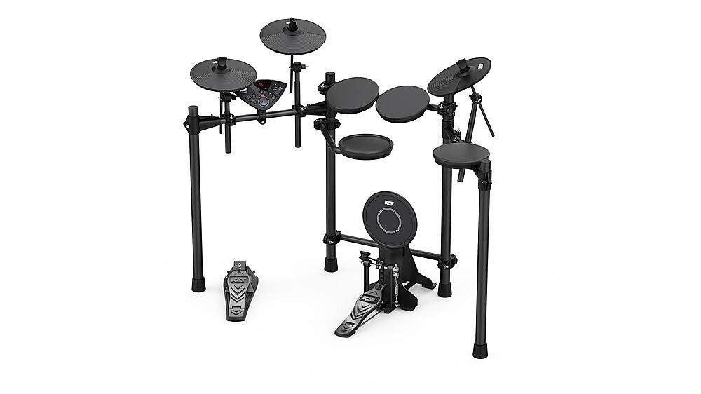 Alt View 12. KAT Percussion - 5-Piece Electronic Drum Set - Black.