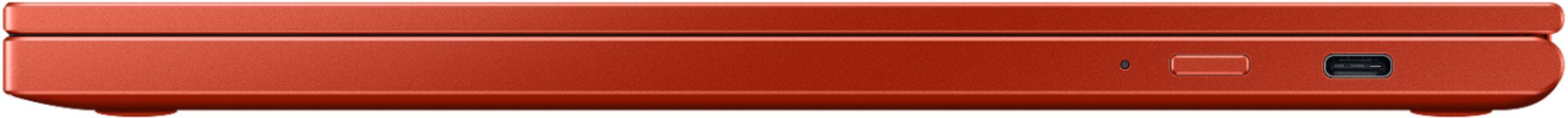 Alt View 31. Samsung - Geek Squad Certified Refurbished Galaxy Chromebook 2 - 13.3" QLED Touch-Screen - Intel Core i3 - 8GB Memory - 128GB eMMC - Fiesta Red.