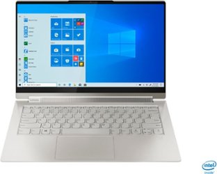 Lenovo - Geek Squad Certified Refurbished Yoga 9i 14 2-in-1 14" Laptop - Intel Evo Platform Core i7 - 16GB Memory - 512GB SSD - Mica - Front_Zoom