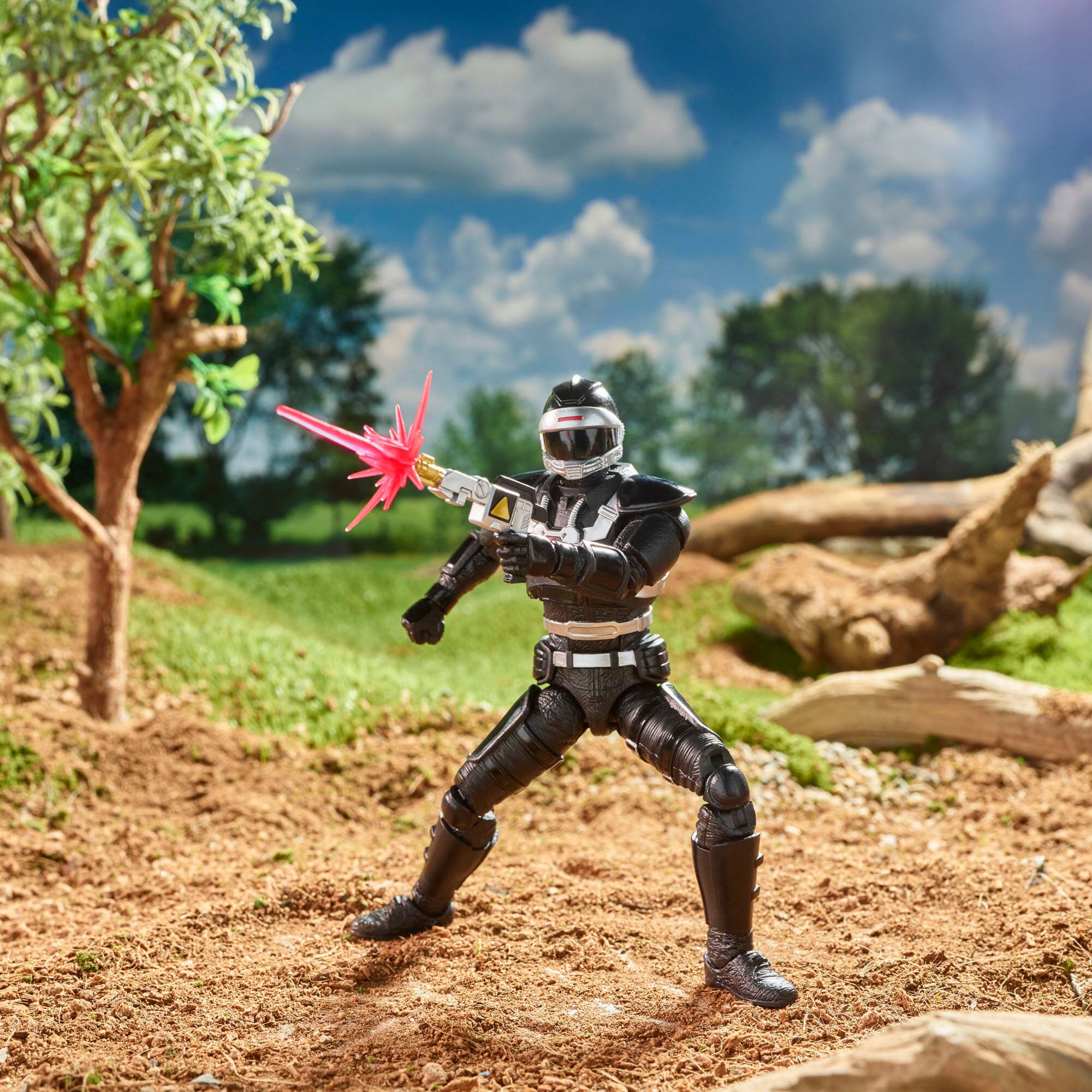 Alt View 14. Power Rangers - Lightning Collection In Space Phantom Ranger Figure.