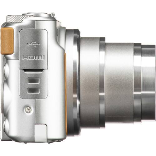 Alt View 4. Canon - Canon PowerShot SX740 HS Digital Camera (Silver) (2956C001) + 64GB Card + More.