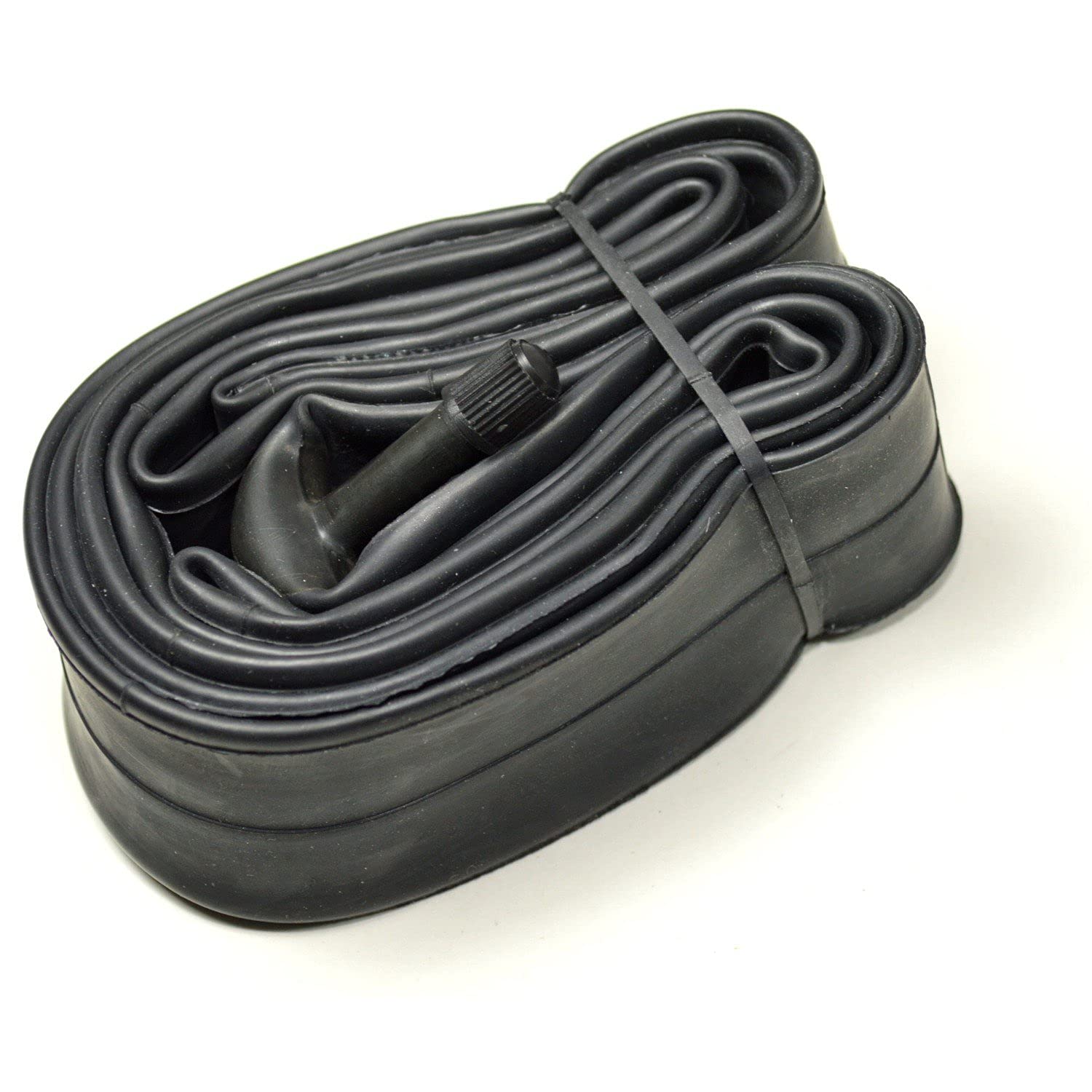 Angle. HQRP - 26-inch Bicycle Inner Tube 1.75-2.125, Schrader Valve Replacement for Trek Schwinn Giant Mongoose - Black.