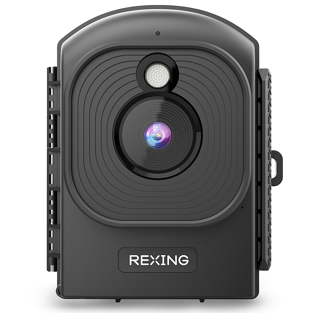 Angle View: Rexing - TL1 Time-Lapse Camera 1080P Full HD Video with 2.4" LCD and 110° Wide-Angle Lens - Black