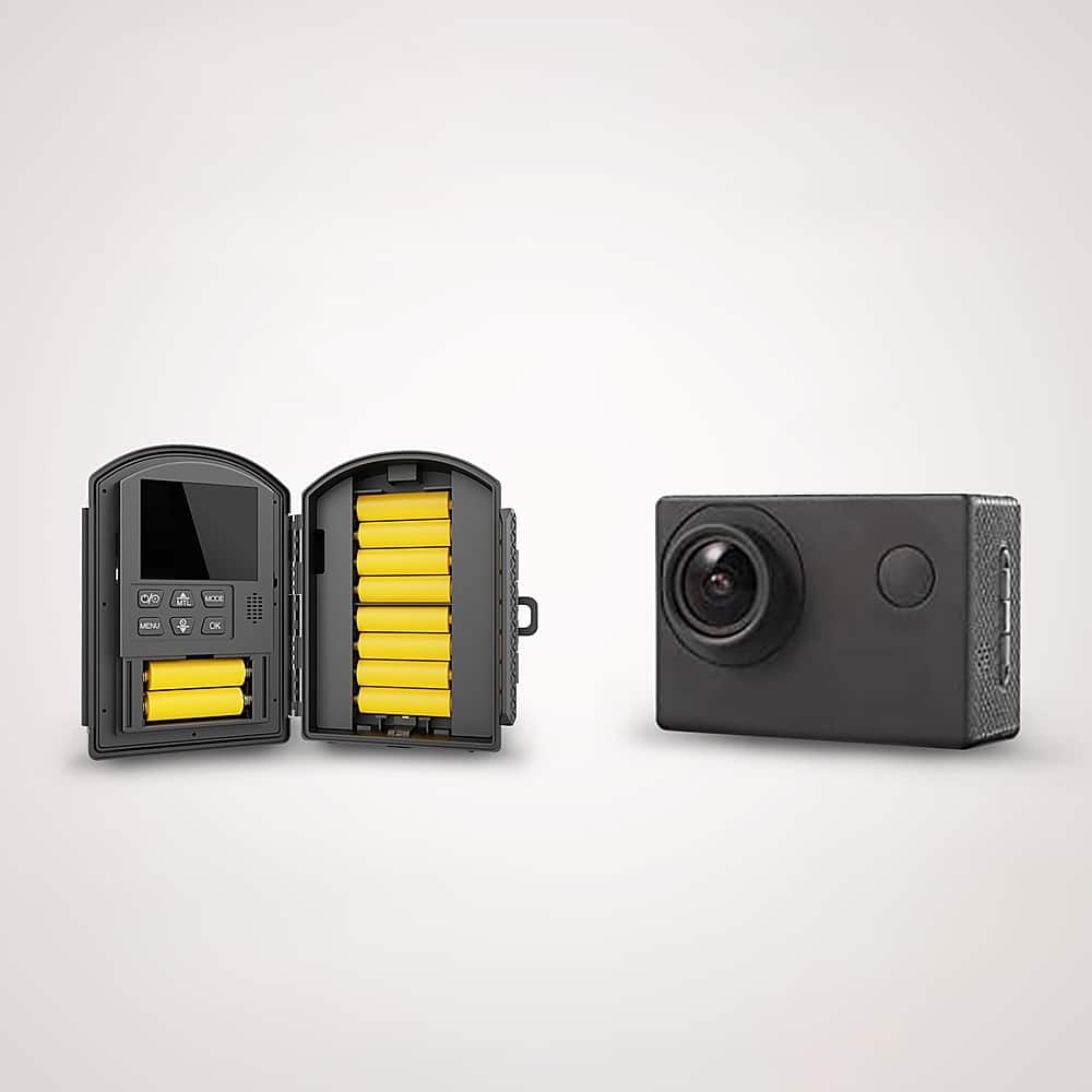 Alt View 16. Rexing - TL1 Time-Lapse Camera 1080P Full HD Video with 2.4" LCD and 110° Wide-Angle Lens - Black.