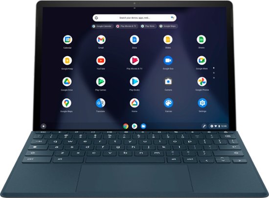HP – 11″ Touch-Screen Chromebook Tablet – Qualcomm Snapdragon – 8GB Memory – 64GB eMMC – Natural Silver & Night Teal