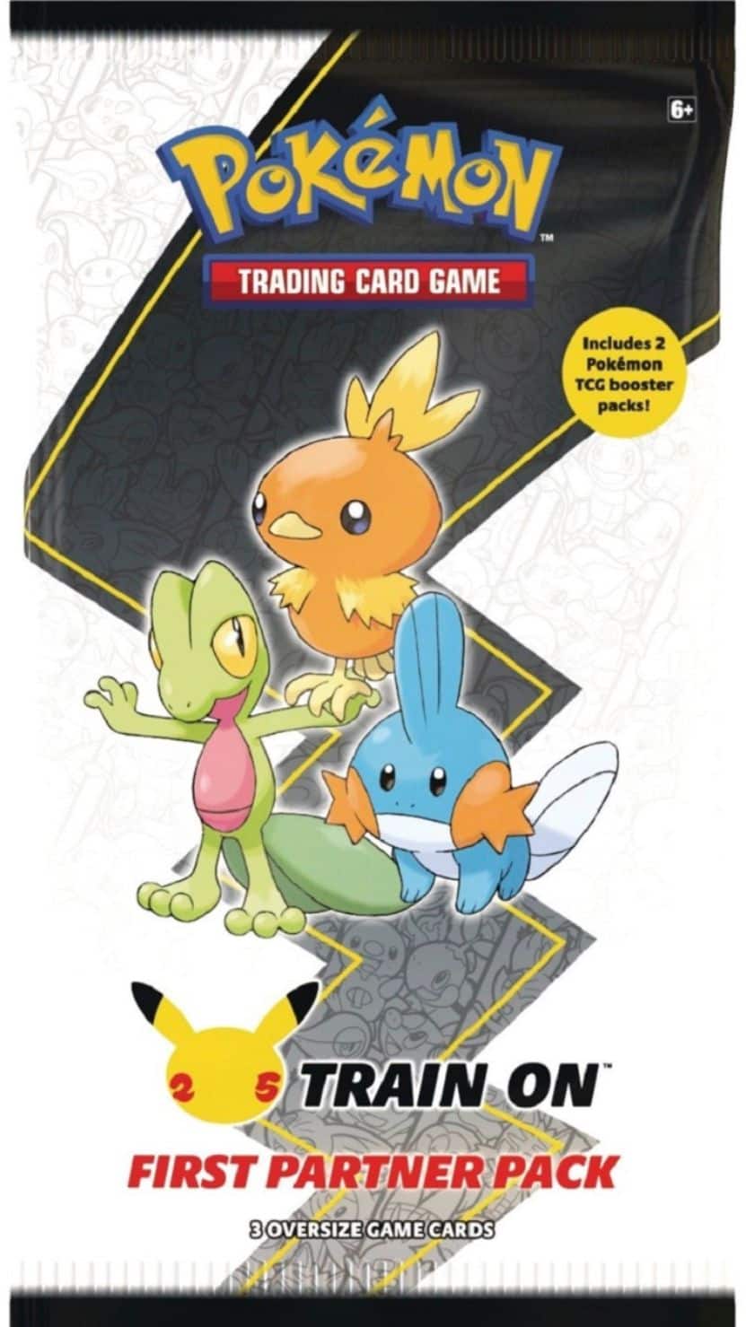 Front. Pokémon - Trading Card Game: Hoenn First Partner Pack.