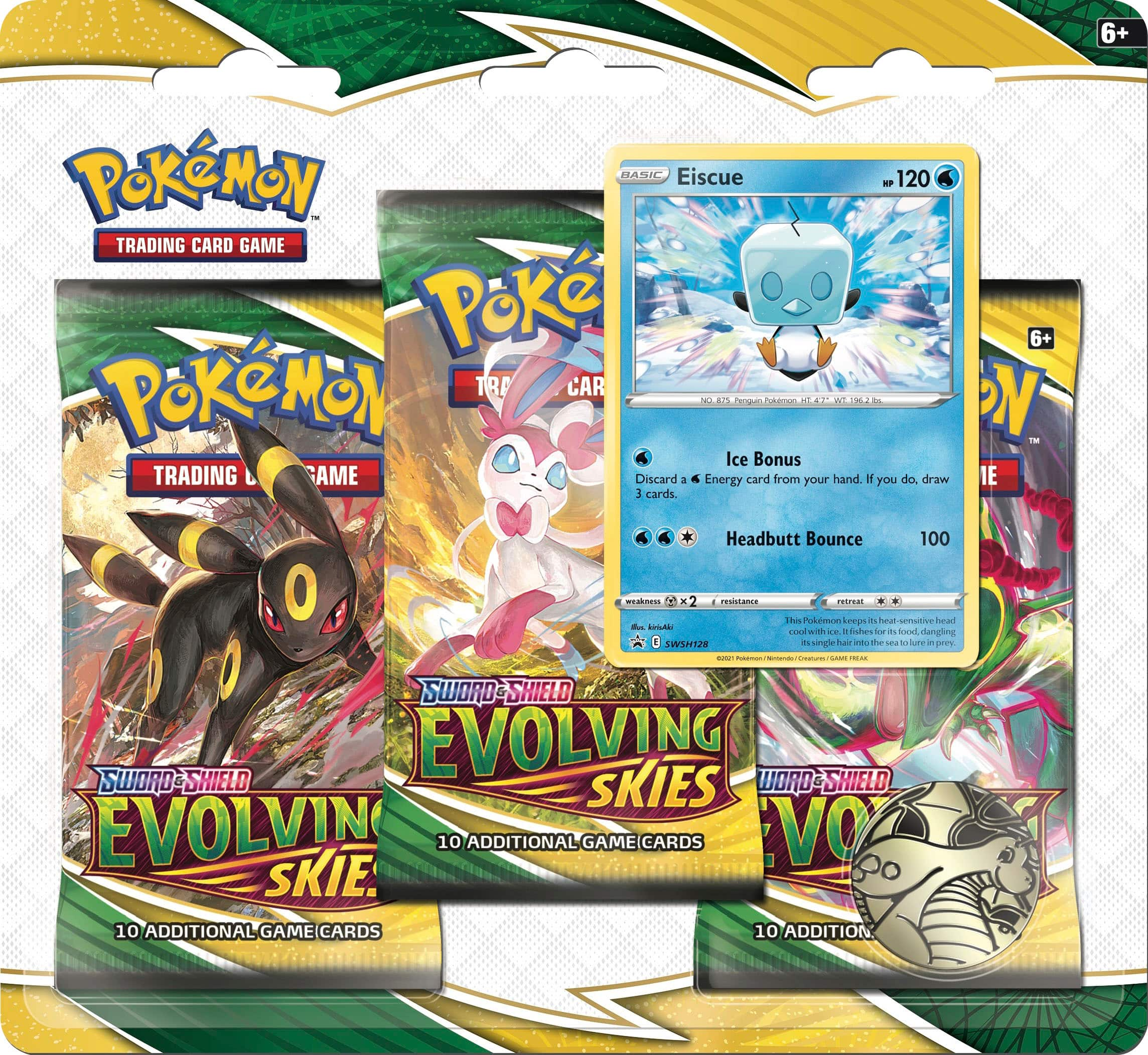 Eevee Evolutions Tin (Set of 3)