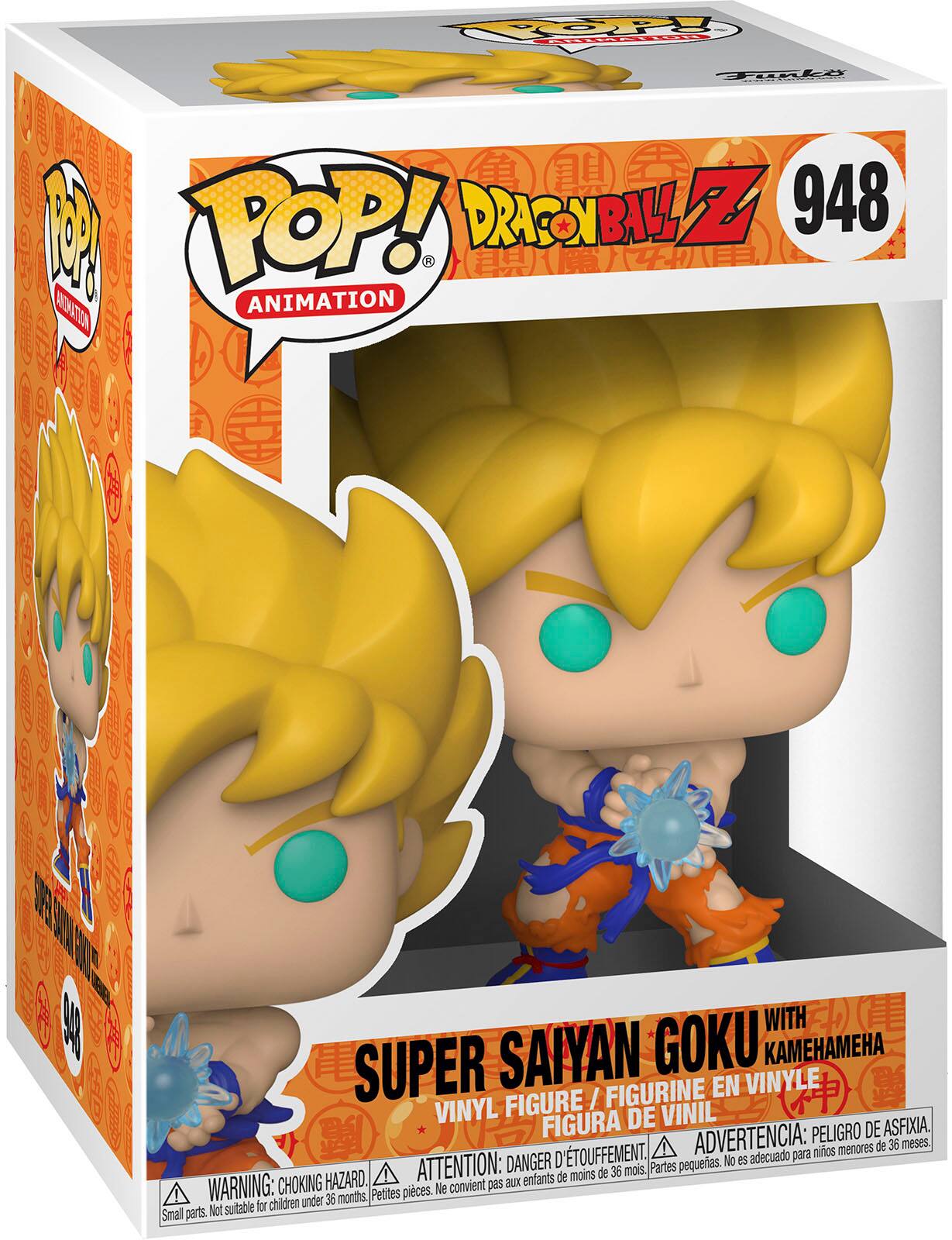 Alt View 12. Funko - POP Animation: DBZ S9- SS Goku w/ Kamehameha Wave.