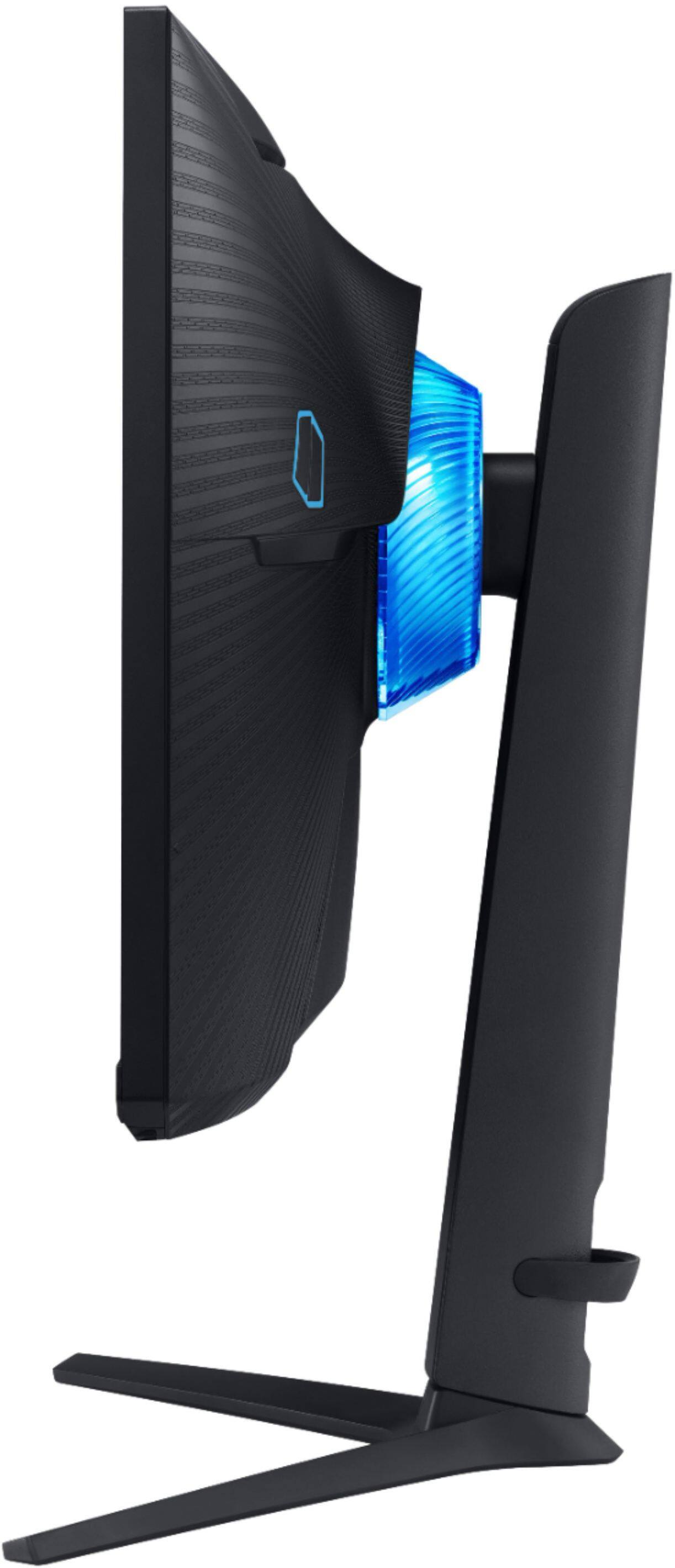 Alt View 20. Samsung - Geek Squad Certified Refurbished Odyssey G7 28" IPS 1 ms 4K UHD FreeSync & G-Sync Compatible Gaming Monitor with HDR - Black.