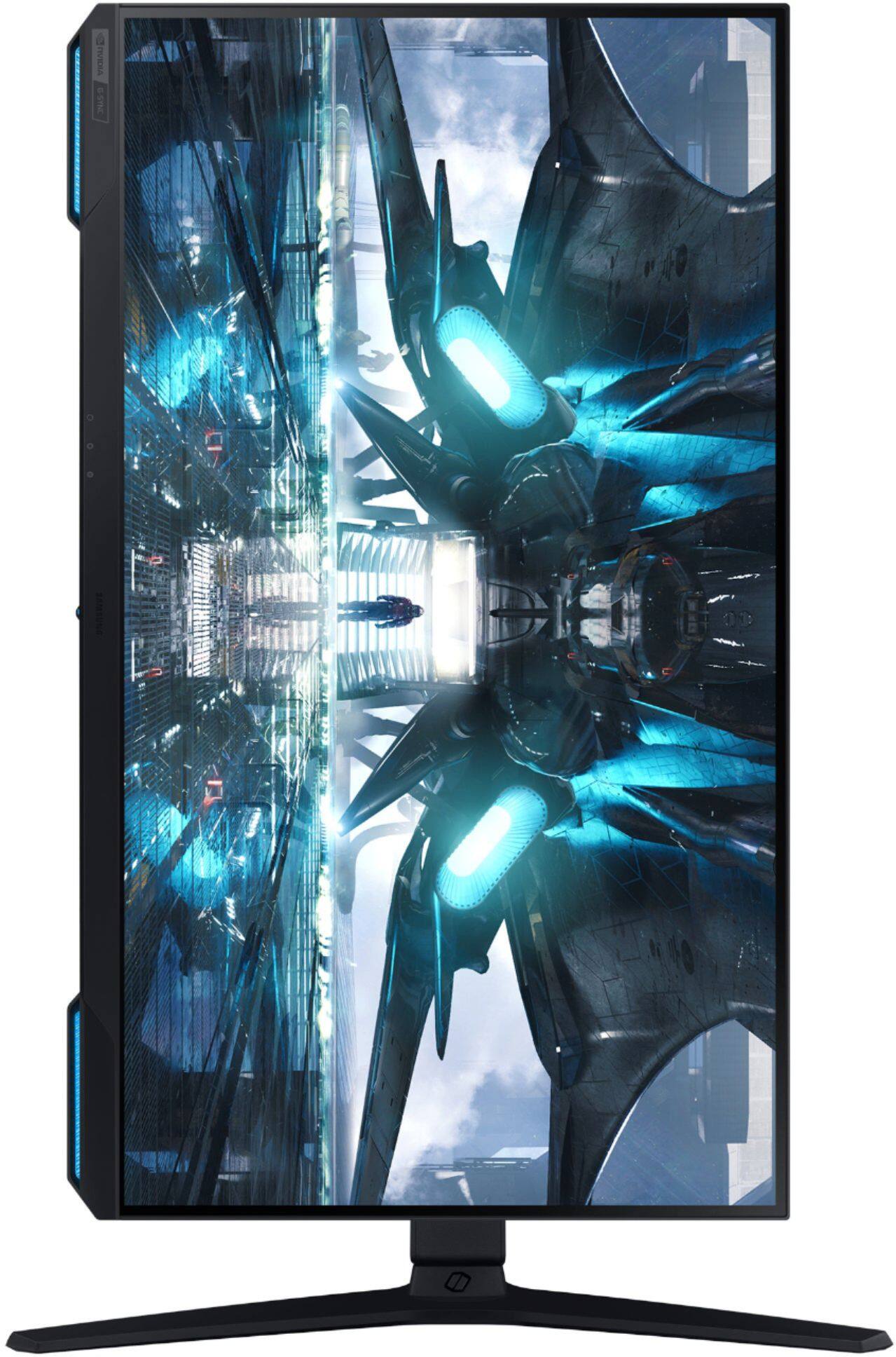 Alt View 26. Samsung - Geek Squad Certified Refurbished Odyssey G7 28" IPS 1 ms 4K UHD FreeSync & G-Sync Compatible Gaming Monitor with HDR - Black.