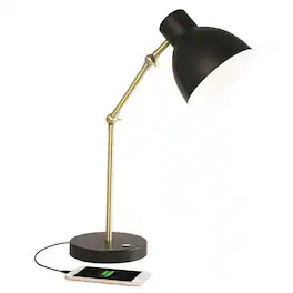 OttLite - LED Adapt Desk Lmp, BLK - Black