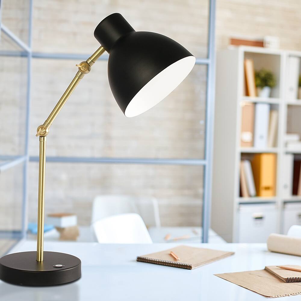 Alt View 13. OttLite - LED Adapt Desk Lmp, BLK - Black.