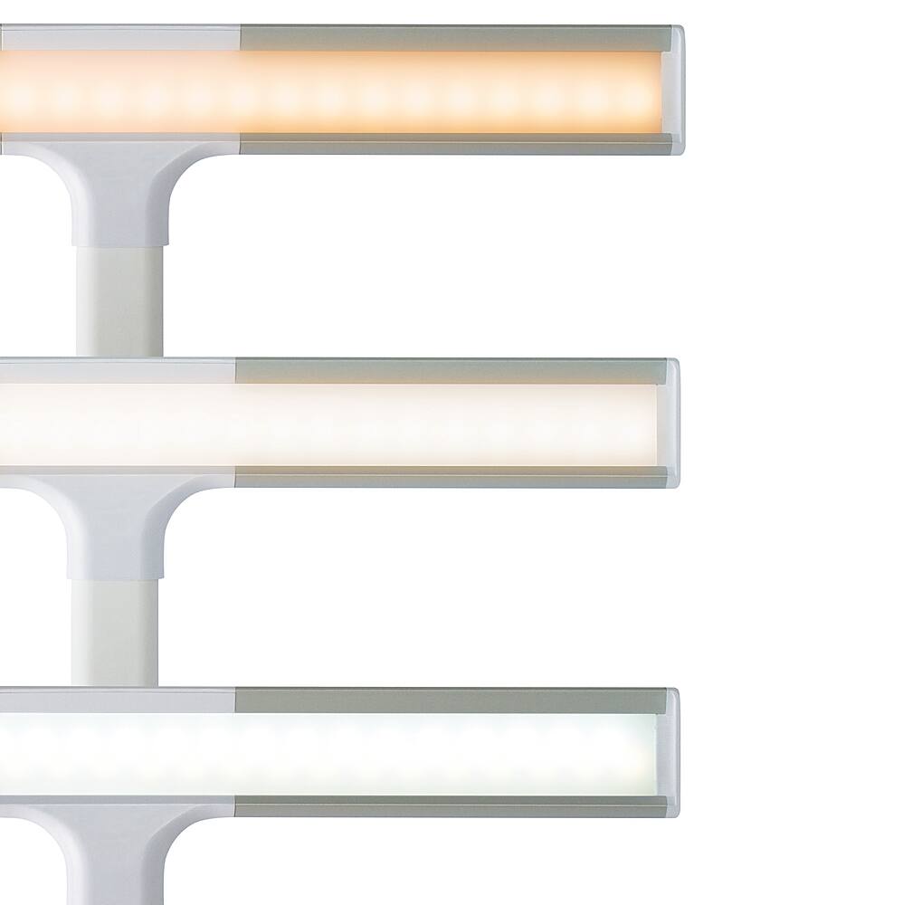 Alt View 11. OttLite - Perform LED Clamp Lamp with 3 Color Modes - White.