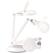 Alt View 12. OttLite - Space-Saving LED Magnifier Desk Lamp - White.