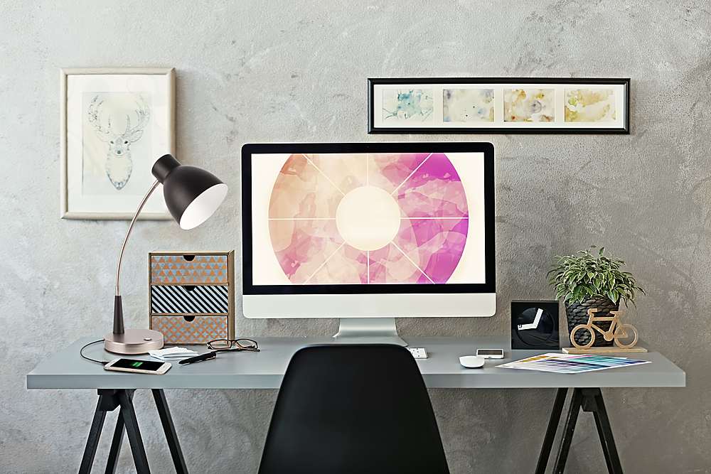 Alt View 12. OttLite - OttLite Wellness Series® Adjust LED Desk Lamp - White.