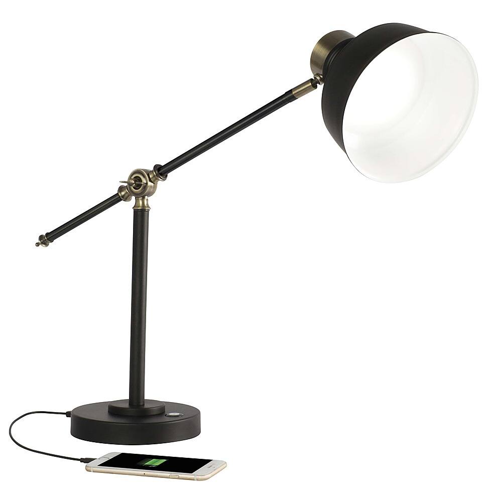 Left. OttLite - OttLite Wellness Series® Balance LED Desk Lamp - White.