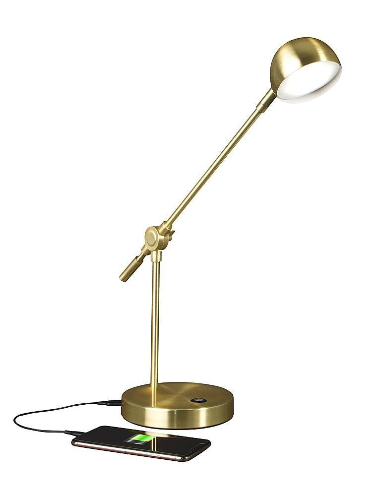 Front. OttLite - OttLite Wellness Series® Direct LED Desk Lamp - White.