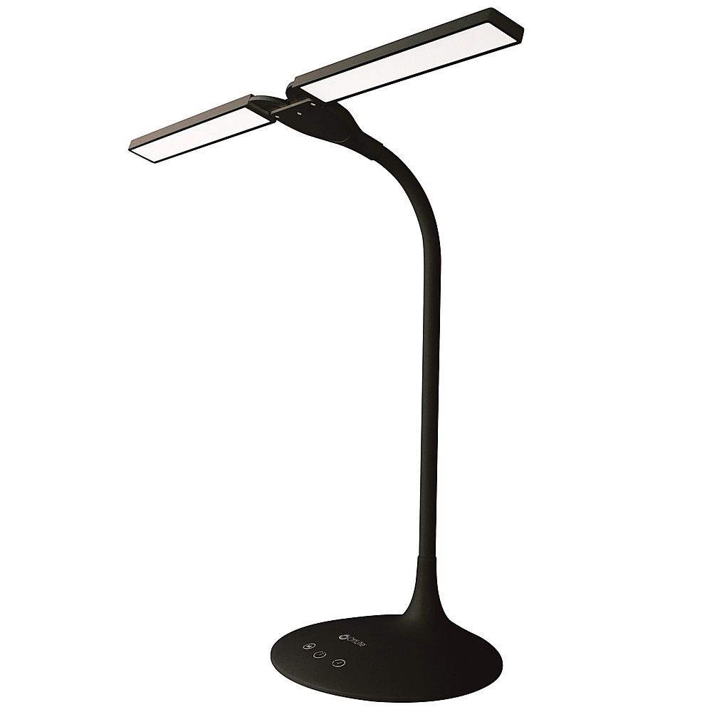 OttLite Wellness Series  Strive LED Desk Lamp with USB Charging Port