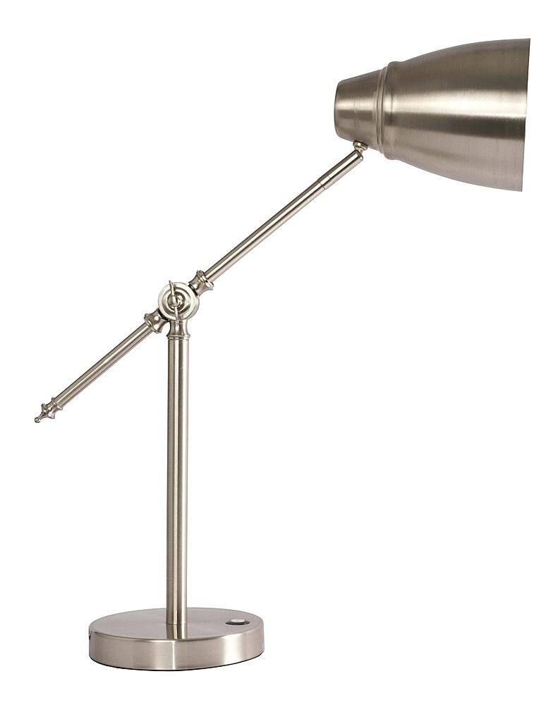Angle. OttLite - OttLite Wellness Series® Harmonize LED Desk Lamp - White.