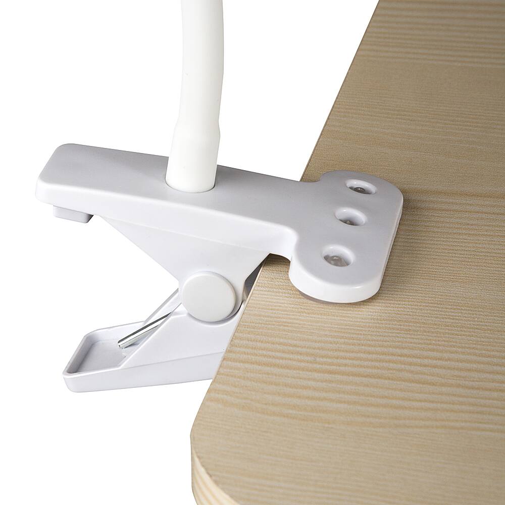Alt View 11. OttLite - Flexible Soft Touch LED Clip - White.