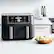 Alt View 17. Ninja - Foodi 6-in-1 10-qt. XL 2-Basket Air Fryer with DualZone Technology - Gray.