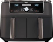 Best Buy: Bella Pro Series 8-qt. Digital Air Fryer with Dual Baskets Matte  Black 90135
