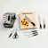 Left. Ninja - Foodi NeverDull Premium 14-Piece Knife Block Set with Built-in Sharpener System - Black & Silver.