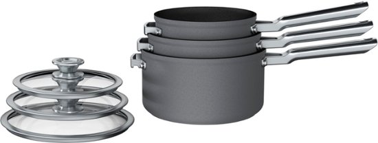 Ninja Foodi NeverStick Premium Nest System 6-Piece Cookware Set Gray C56000  - Best Buy