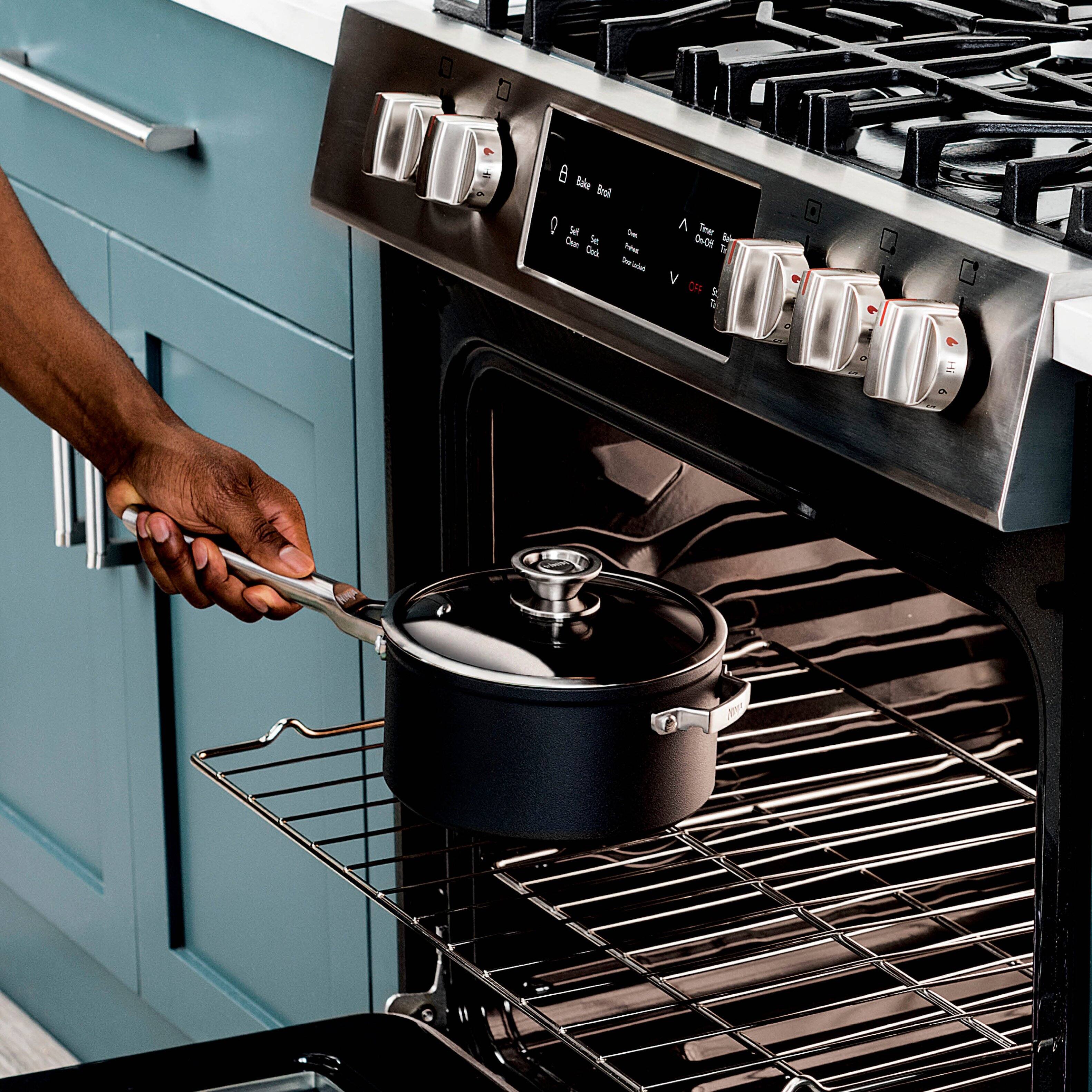 Alt View 14. Ninja - NeverStick Premium Nest System 6-Piece Cookware Set - Gray.