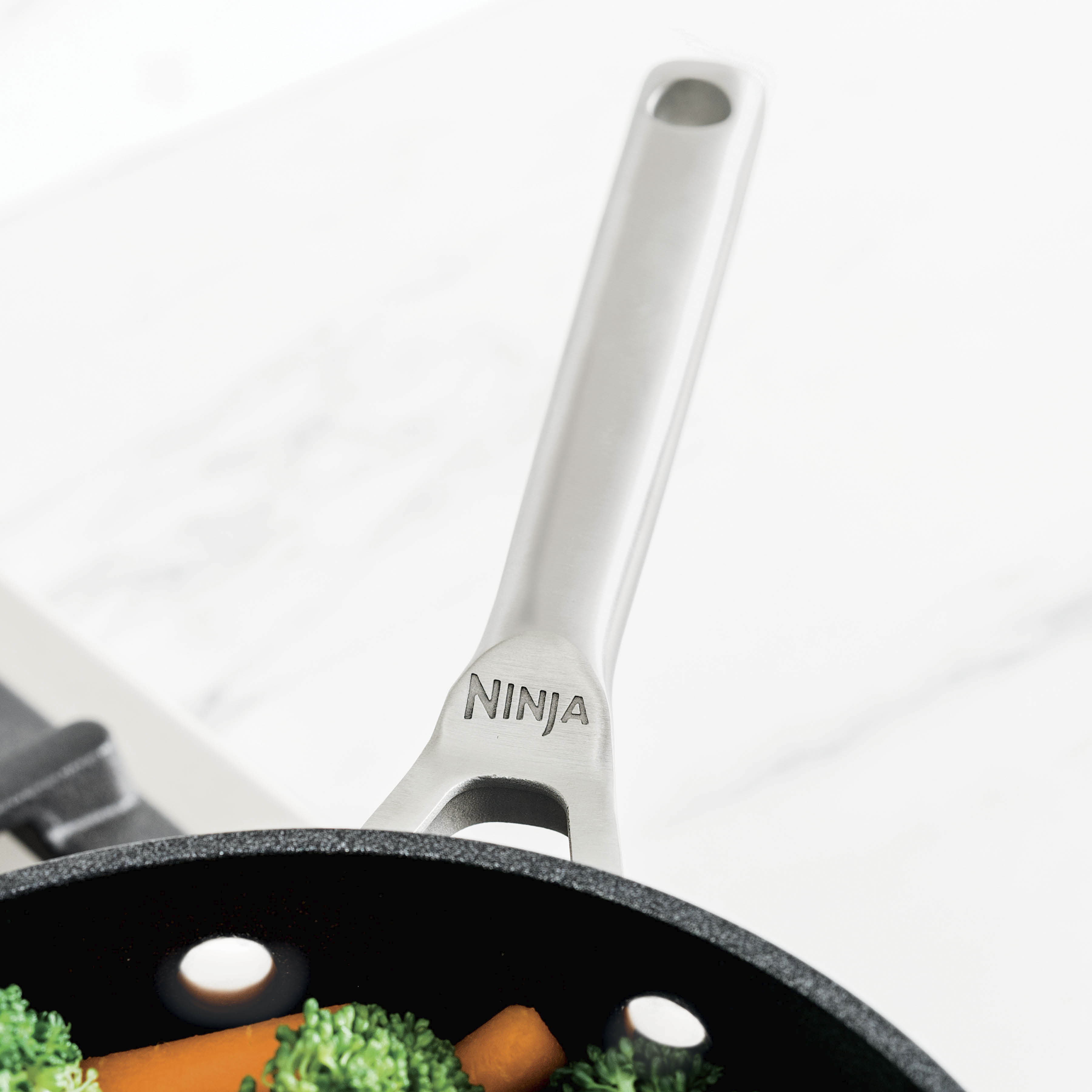Best Buy: Ninja Foodi NeverStick Stainless 8-Inch Fry Pan Stainless Steel  C60020