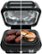 Left Zoom. Ninja - Foodi XL Pro Indoor 7-in-1 Grill & Griddle with 4-Quart Air Fryer, Roast, Bake, Dehydrate, Broil - Silver/Black.