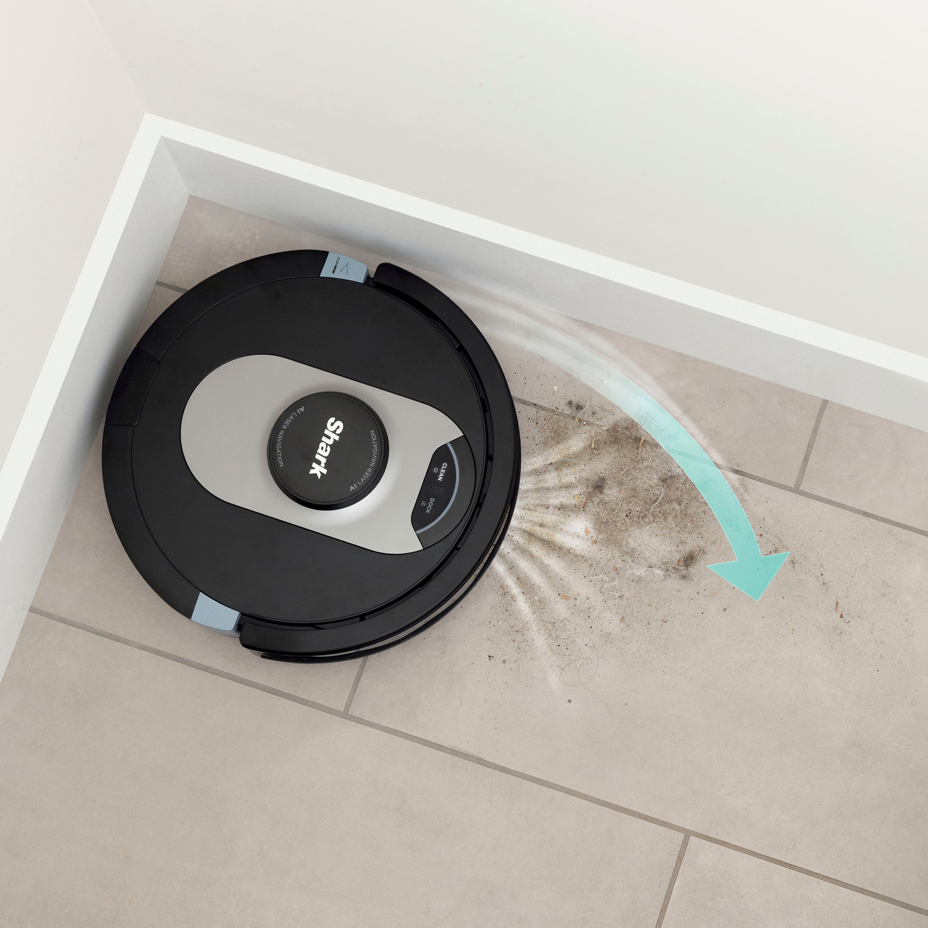 Shark AI Ultra Black Empty Bagless Self Best WiFI - Home Buy Matrix RV2502AE Clean, Base, with Connected Mapping, Robot HEPA Vacuum
