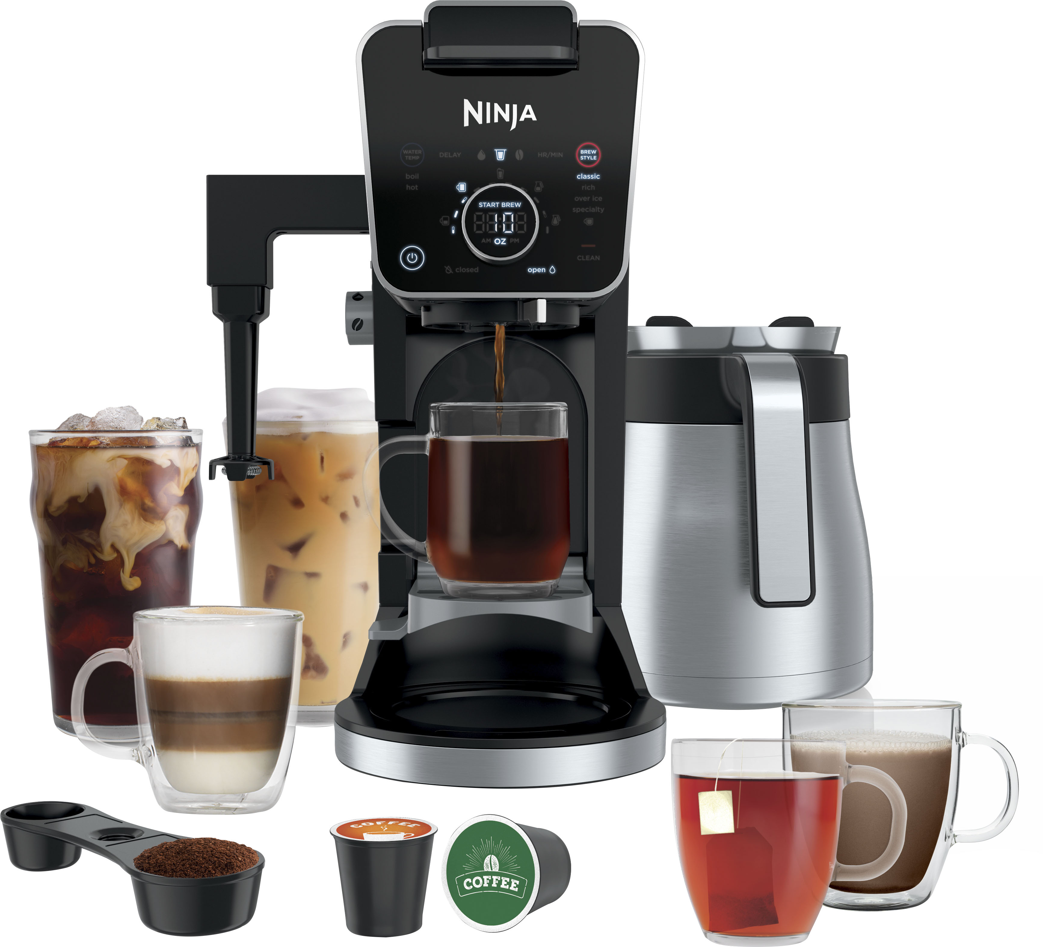 Ninja DualBrew 12Cup Specialty Coffee System with Kcup