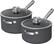 Left. Ninja - NeverStick Premium Nest System 4-Piece Cookware Set - Gray.